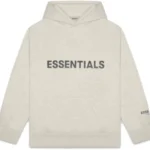 ESSENTIALS Fear of God 3D Silicon Applique Pullover Hoodie