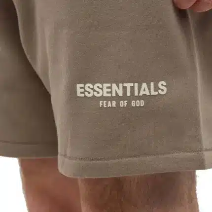 fear-of-god-essentials-essentials-logo-sweat-shorts-desert-taupe-closeup