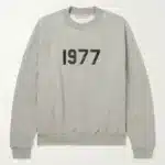 ESSENTIALS Fear of God1977Cotton Blend Jersey Sweatshirt - Dark Oatmeal