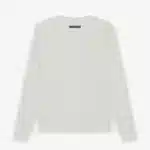 ESSENTIALS Fear of God Thermal Henley Long Sleeve - Gray Flannel